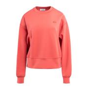 Rode Dames Sweater Stijlvol Ontwerp Lacoste , Red , Dames