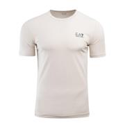 Heren T-shirt in beige Emporio Armani EA7 , Beige , Heren