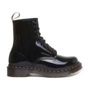 1460 Patent Zwarte Laars Dr. Martens , Black , Dames