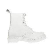 Intense Leren Enkellaarzen Dr. Martens , White , Heren