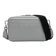 Kleine Crossbody Tas Dolce & Gabbana , Gray , Heren