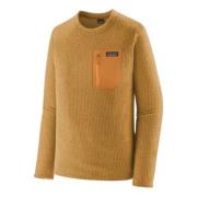 R1 Air Crew Longsleeve T-shirt Patagonia , Brown , Heren