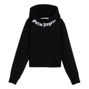 Hoodie Palm Angels , Black , Dames