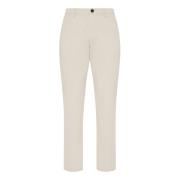 Stretch Katoenen Broek Boggi Milano , Beige , Heren