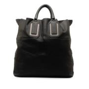 Pre-owned Leather handbags Bottega Veneta Vintage , Black , Dames