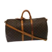 Pre-owned Canvas travel-bags Louis Vuitton Vintage , Brown , Dames