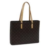 Pre-owned Canvas shoulder-bags Louis Vuitton Vintage , Brown , Dames