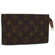 Pre-owned Canvas clutches Louis Vuitton Vintage , Brown , Dames