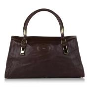 Pre-owned Leather handbags Chloé Pre-owned , Brown , Dames