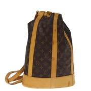 Pre-owned Canvas louis-vuitton-bags Louis Vuitton Vintage , Brown , Da...