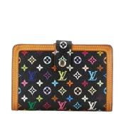 Pre-owned Fabric wallets Louis Vuitton Vintage , Black , Dames