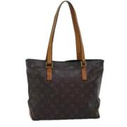 Pre-owned Canvas totes Louis Vuitton Vintage , Brown , Dames