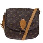 Pre-owned Canvas louis-vuitton-bags Louis Vuitton Vintage , Brown , Da...