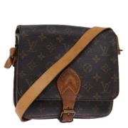 Pre-owned Canvas louis-vuitton-bags Louis Vuitton Vintage , Brown , Da...