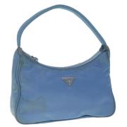 Pre-owned Nylon handbags Prada Vintage , Blue , Dames