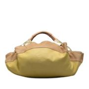 Pre-owned Leather handbags Loewe Pre-owned , Yellow , Dames