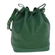 Pre-owned Leather louis-vuitton-bags Louis Vuitton Vintage , Green , D...