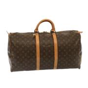 Pre-owned Canvas travel-bags Louis Vuitton Vintage , Brown , Dames