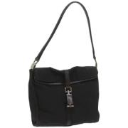 Pre-owned Canvas handbags Gucci Vintage , Black , Dames