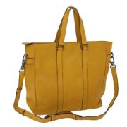 Pre-owned Canvas handbags Louis Vuitton Vintage , Yellow , Dames