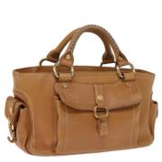 Pre-owned Leather handbags Celine Vintage , Brown , Dames