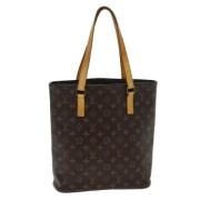 Pre-owned Canvas totes Louis Vuitton Vintage , Brown , Dames