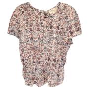 Pre-owned Silk tops Isabel Marant Pre-owned , Multicolor , Dames