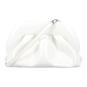 Vegan Leren Tia Clutch Handtas THEMOIRè , White , Dames