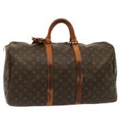 Pre-owned Canvas travel-bags Louis Vuitton Vintage , Brown , Dames