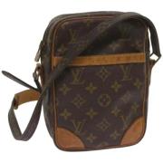 Pre-owned Canvas louis-vuitton-bags Louis Vuitton Vintage , Brown , Da...