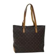 Pre-owned Canvas totes Louis Vuitton Vintage , Brown , Dames