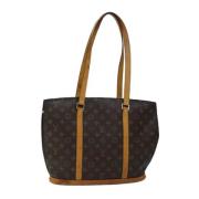 Pre-owned Canvas totes Louis Vuitton Vintage , Brown , Dames