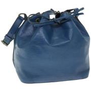 Pre-owned Leather louis-vuitton-bags Louis Vuitton Vintage , Blue , Da...