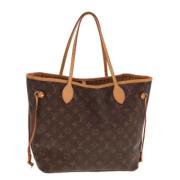 Pre-owned Canvas totes Louis Vuitton Vintage , Brown , Dames