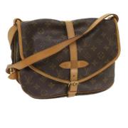 Pre-owned Canvas louis-vuitton-bags Louis Vuitton Vintage , Brown , Da...