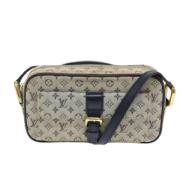 Pre-owned Canvas shoulder-bags Louis Vuitton Vintage , Blue , Dames