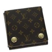 Pre-owned Canvas pouches Louis Vuitton Vintage , Brown , Dames