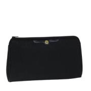 Pre-owned Canvas clutches Dior Vintage , Black , Dames