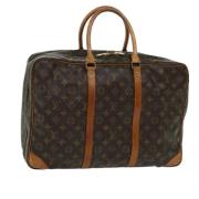 Pre-owned Canvas handbags Louis Vuitton Vintage , Brown , Dames