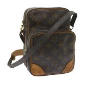 Pre-owned Canvas louis-vuitton-bags Louis Vuitton Vintage , Brown , Da...