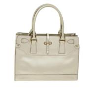 Pre-owned Leather handbags Salvatore Ferragamo Pre-owned , Yellow , Da...