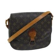 Pre-owned Canvas louis-vuitton-bags Louis Vuitton Vintage , Brown , Da...