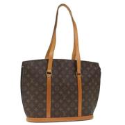 Pre-owned Canvas totes Louis Vuitton Vintage , Brown , Dames