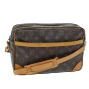 Pre-owned Canvas louis-vuitton-bags Louis Vuitton Vintage , Brown , Da...