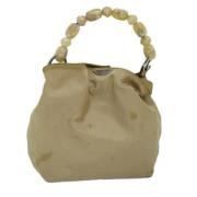 Pre-owned Nylon handbags Dior Vintage , Beige , Dames