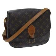 Pre-owned Canvas shoulder-bags Louis Vuitton Vintage , Brown , Dames