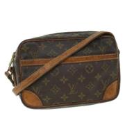 Pre-owned Canvas shoulder-bags Louis Vuitton Vintage , Brown , Dames