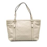 Pre-owned Leather gucci-bags Gucci Vintage , Beige , Dames