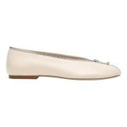 Ronde neus ballerinas Burberry , Beige , Dames