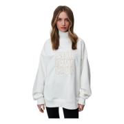 Self Love Club Sweatshirt Undress Code , White , Dames